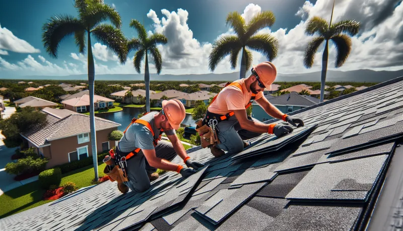 Roof replacement project in Jacksonville